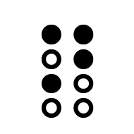 Braille Pattern Dots-1345