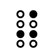 Braille Pattern Dots-346