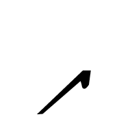 Byzantine Musical Symbol Oxeia Ekfonitikon