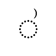 Combining Right Parenthesis Above Right