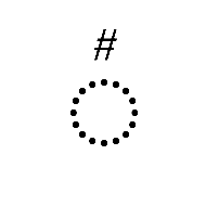 Combining Number Sign Above