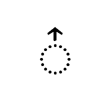 Combining Upwards Arrow Above