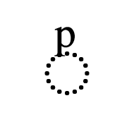 Combining Latin Small Letter P