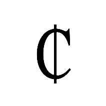 Cedi Sign