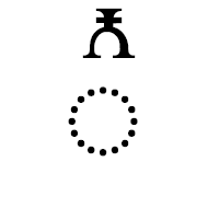 Combining Cyrillic Letter Djerv