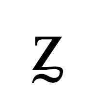 Cyrillic Small Letter Zemlya
