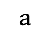 Modifier Letter Cyrillic Small A