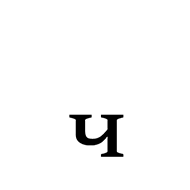 Cyrillic Subscript Small Letter Che