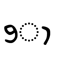 Dives Akuru Vowel Sign O
