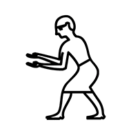 Egyptian Hieroglyph-#134A6