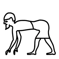 Egyptian Hieroglyph-#134AF