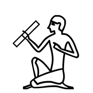 Egyptian Hieroglyph-#134F9