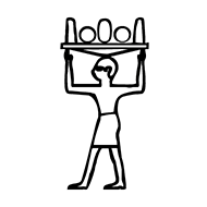 Egyptian Hieroglyph-#13502
