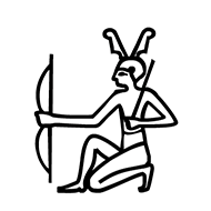 Egyptian Hieroglyph-#135A6