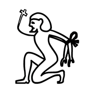 Egyptian Hieroglyph-#135B5