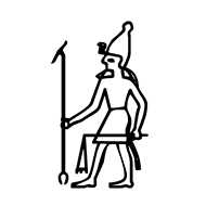 Egyptian Hieroglyph-#13688