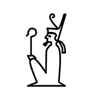 Egyptian Hieroglyph-#1368E