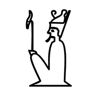 Egyptian Hieroglyph-#136A0