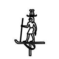 Egyptian Hieroglyph-#136AD