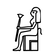 Egyptian Hieroglyph-#13707