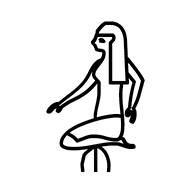 Egyptian Hieroglyph-#13738