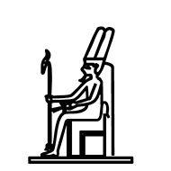 Egyptian Hieroglyph-#1376A