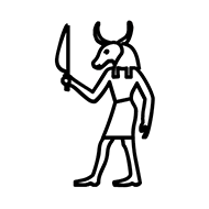 Egyptian Hieroglyph-#13790