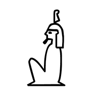 Egyptian Hieroglyph-#13793