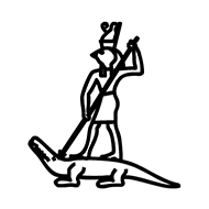 Egyptian Hieroglyph-#137E5