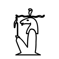 Egyptian Hieroglyph-#1380D