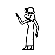 Egyptian Hieroglyph-#138C6