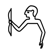Egyptian Hieroglyph-#13953