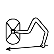 Egyptian Hieroglyph-#139BC