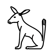 Egyptian Hieroglyph-#13A38