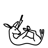 Egyptian Hieroglyph-#13A4A