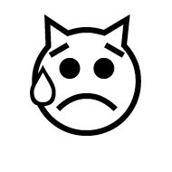 Crying Cat Face
