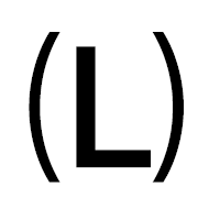 Parenthesized Latin Capital Letter L