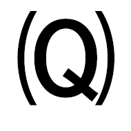 Parenthesized Latin Capital Letter Q