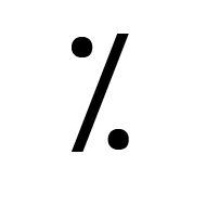 Commercial Minus Sign