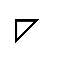 Upper Left Triangle