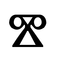 Glagolitic Capital Letter Initial Izhe