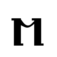 Gothic Letter Manna