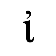 Greek Small Letter Iota With Psili