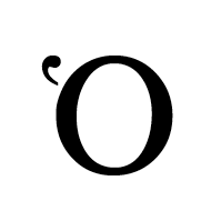 Greek Capital Letter Omicron With Dasia