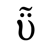 Greek Small Letter Upsilon With Dialytika And Perispomeni