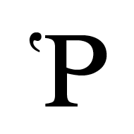 Greek Capital Letter Rho With Dasia