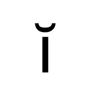 Latin Small Letter I With Breve
