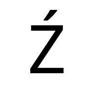 Latin Capital Letter Z With Acute