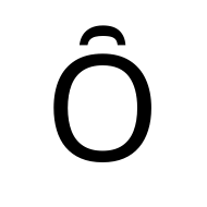 Latin Capital Letter O With Inverted Breve