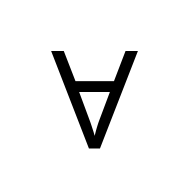 Latin Capital Letter Turned A